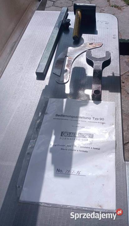 Piła formatowa ALTENDORF F90 Wejherowo