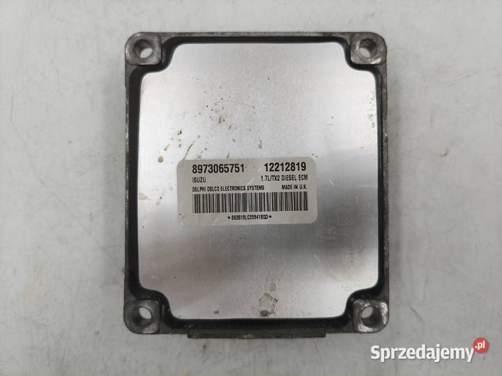 Sterownik Silnika Opel Astra G 17 Di Y17DT osobowe mazowieckie Wyszków