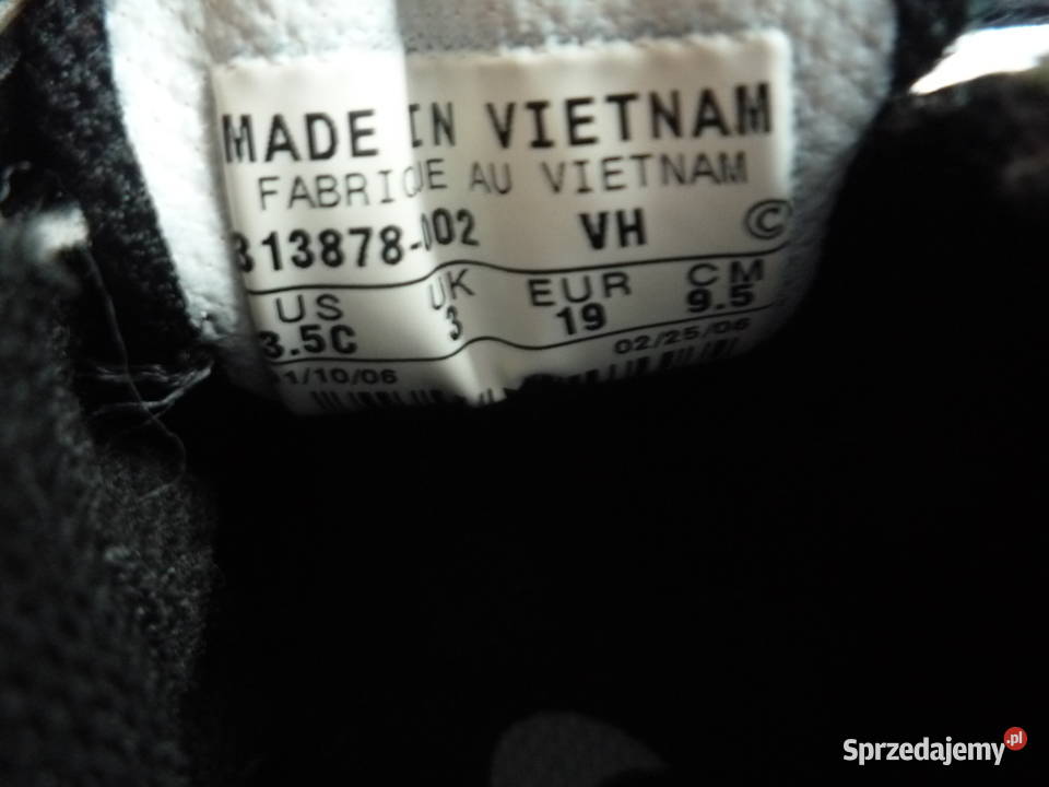 NOWE Nike 19 dł 11 Czarne adidasy Skórzane sprzedam