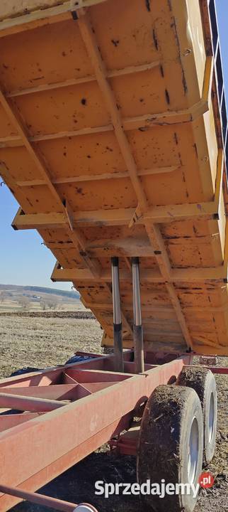 Przyczepa tandem wywrotka 14t skorupowa Kijany