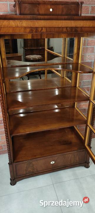 Ekskluzywna serwantka biedermeier antyk Łagów