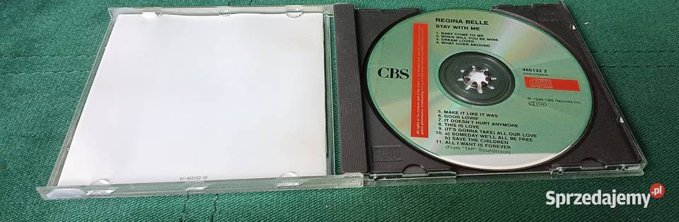 Regina Belle Stay with me Cd Płyty i kasety Zbylitowska Góra