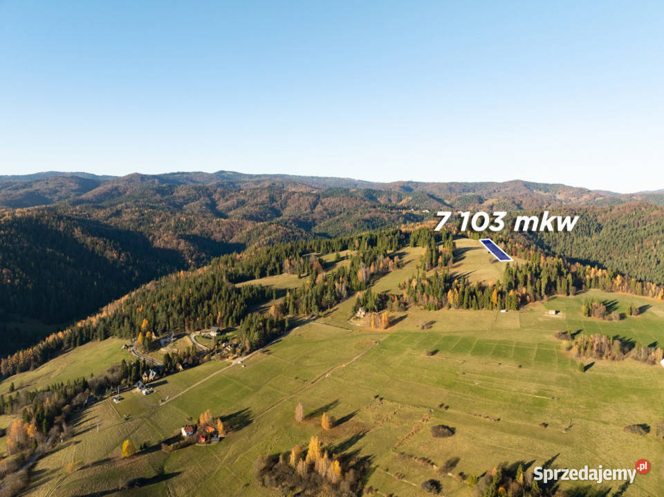 Działka z widokiem na Tatry Knurów 71 arów małopolskie