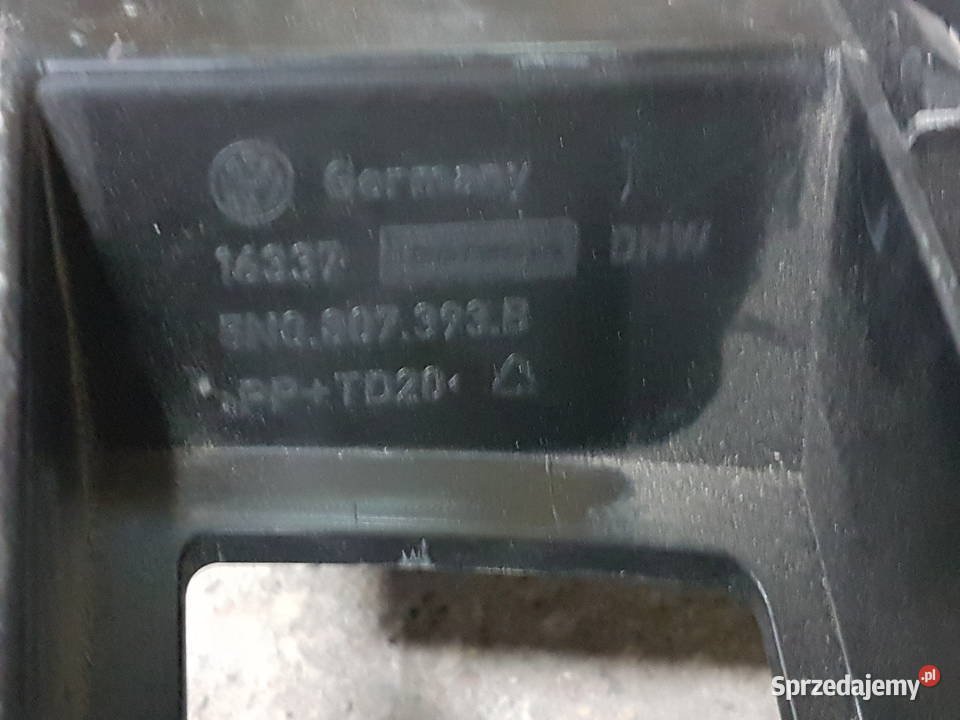 VW TIGUAN FL SLIZG WSPORNIK ZDERZAKA 5N0807394B Turek