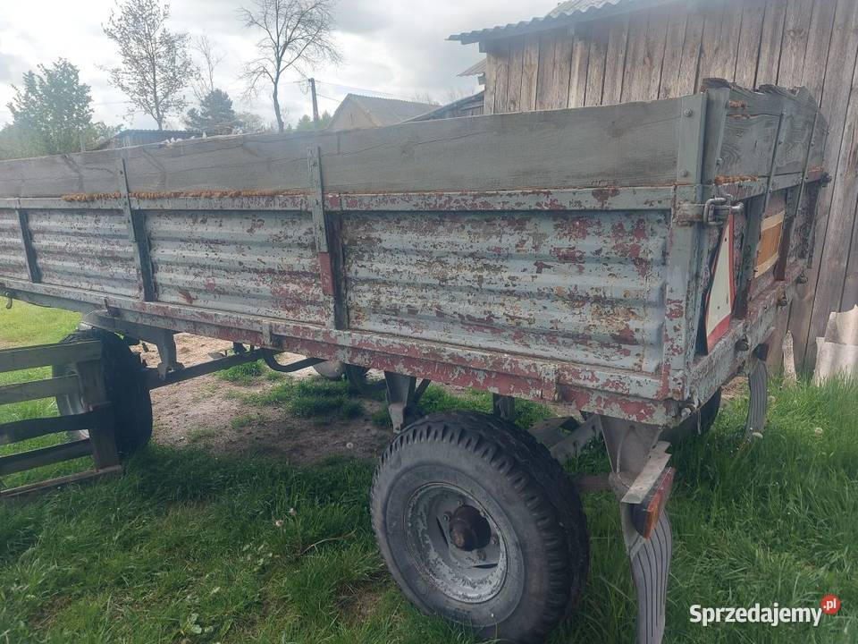 Przyczepa d46 nieuszkodzony Rolnictwo Rejowiec Fabryczny