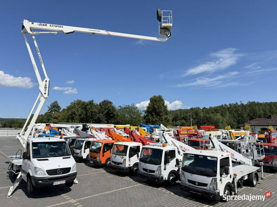 Mercedes Sprinter UNIKAT STAN 7 Zwyżka GSR E219 7900km Widełki