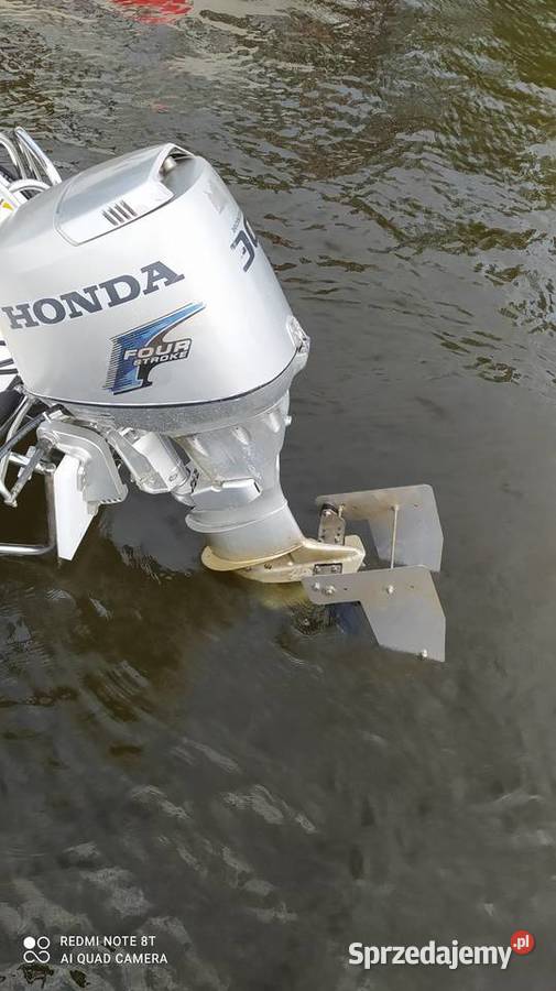 Duży ster na silnik zaburtowy podwójny płetwa