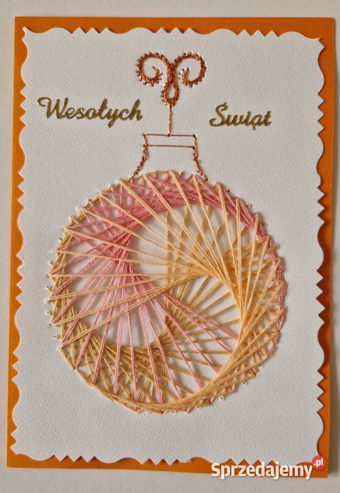 Kartki na Boże Narodzenie Rękodzieło