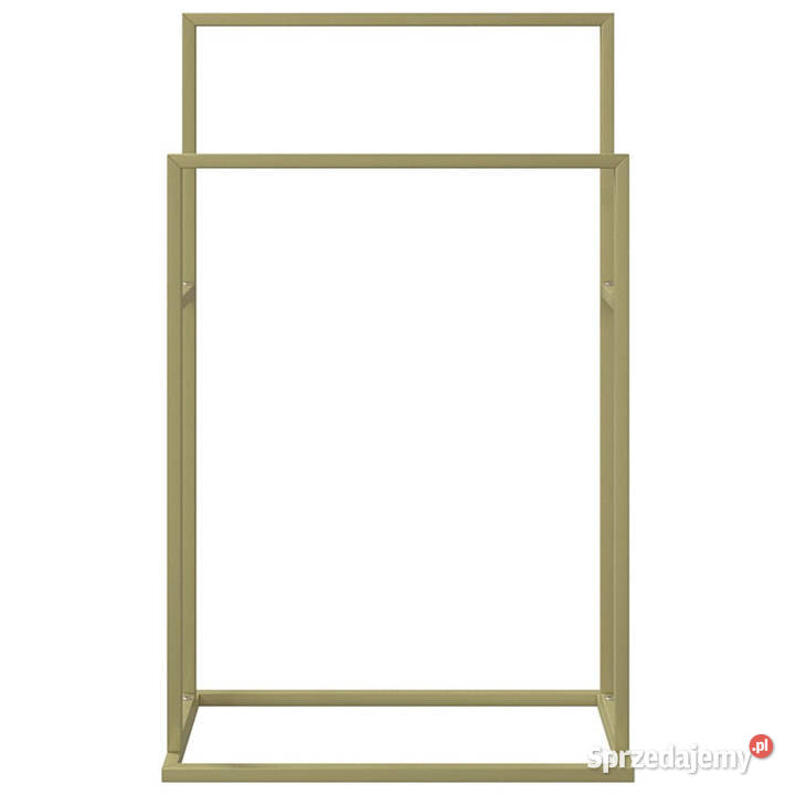 Wolnostojący wieszak na ręczniki złoty 48x24x785 mazowieckie Warszawa sprzedam