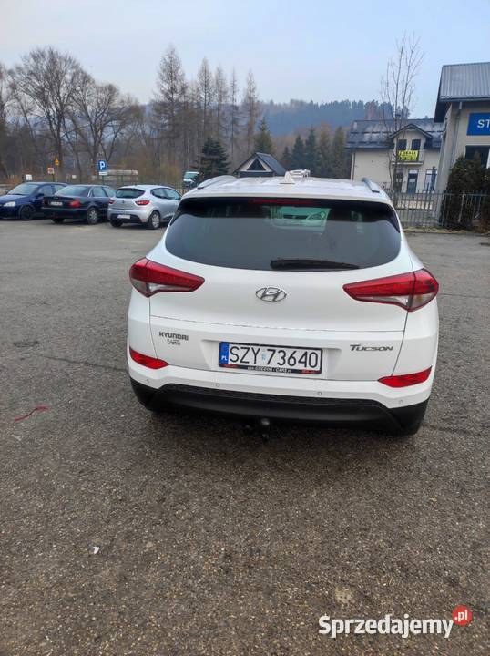 Hyundai Tucson 17 CRDi 115 2016 210 Biały śląskie Kamesznica