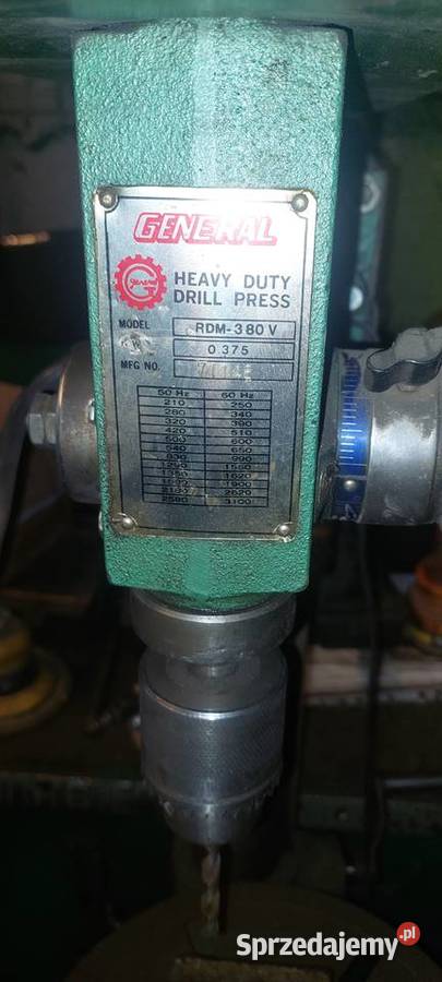 Wiertarka stołowa generał Wałbrzych
