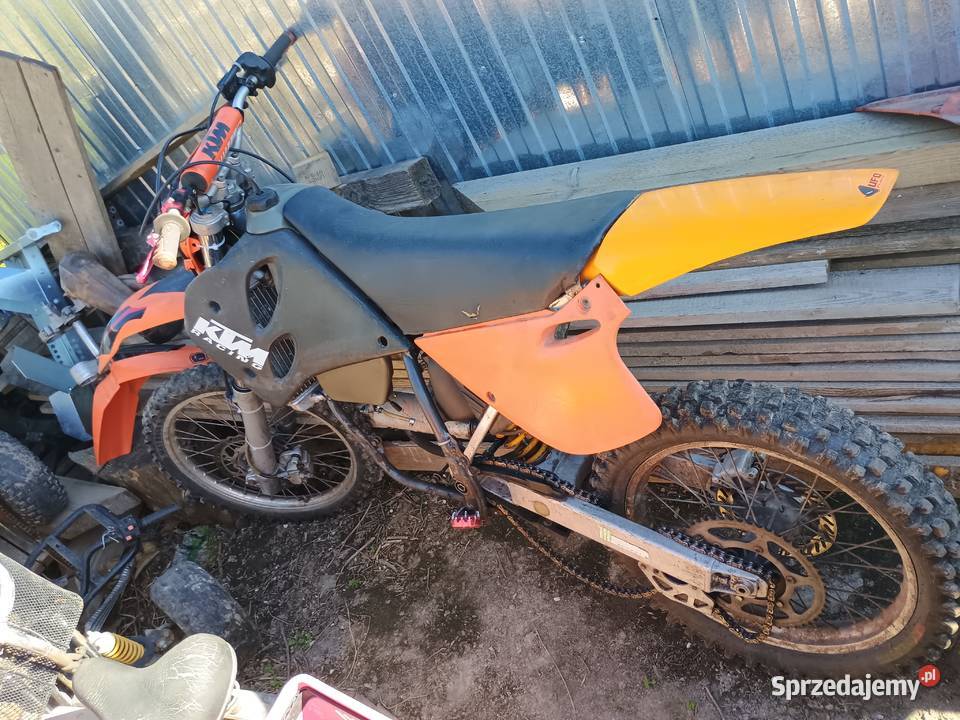 Kompletna rama pod silnik KTM exc 250 2T okazja Środa Śląska