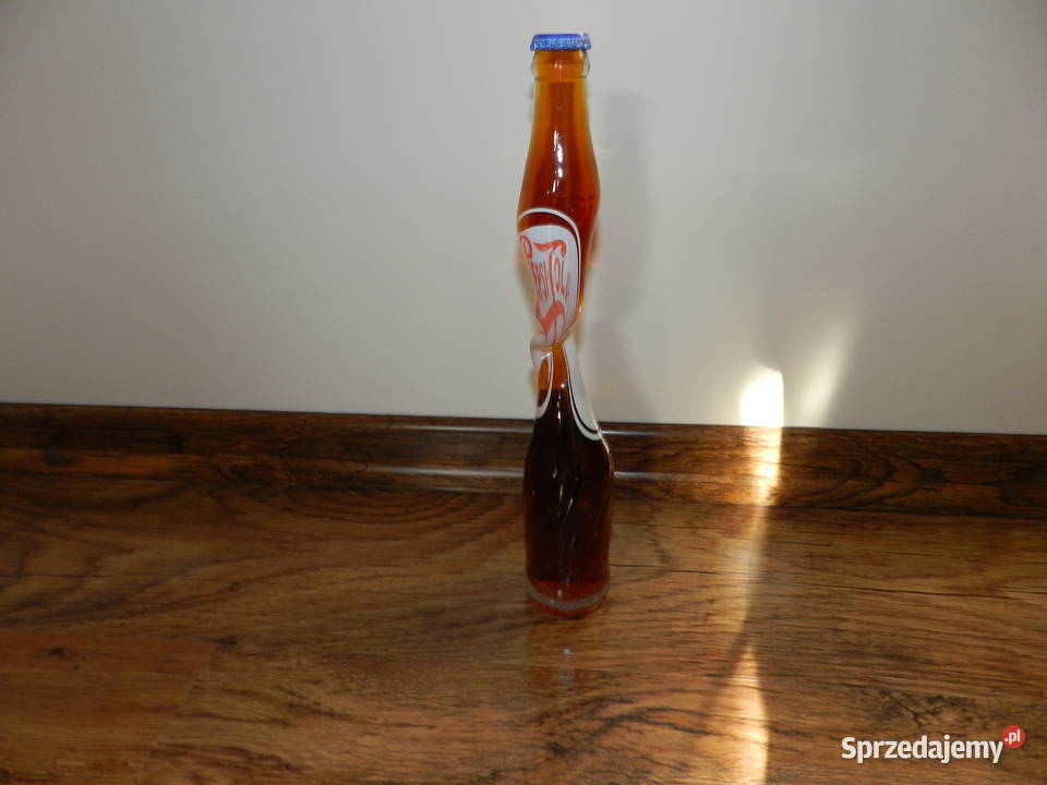 Kolekcjonerska butelka PepsiCola Wejherowo