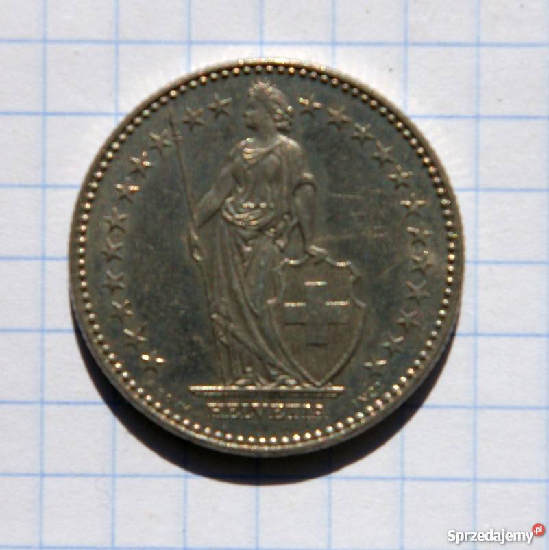 2 FRANKI 1994 SZWAJCARIA lubelskie Piszczac sprzedam