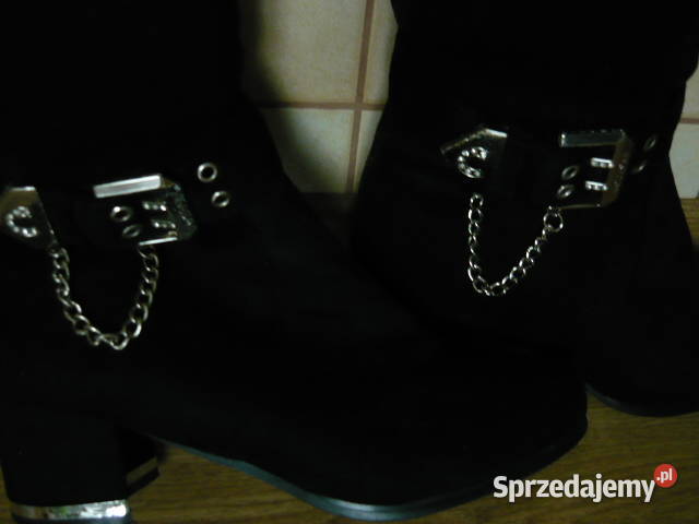 Kozaki zamszowe inna Kozaki Myszków