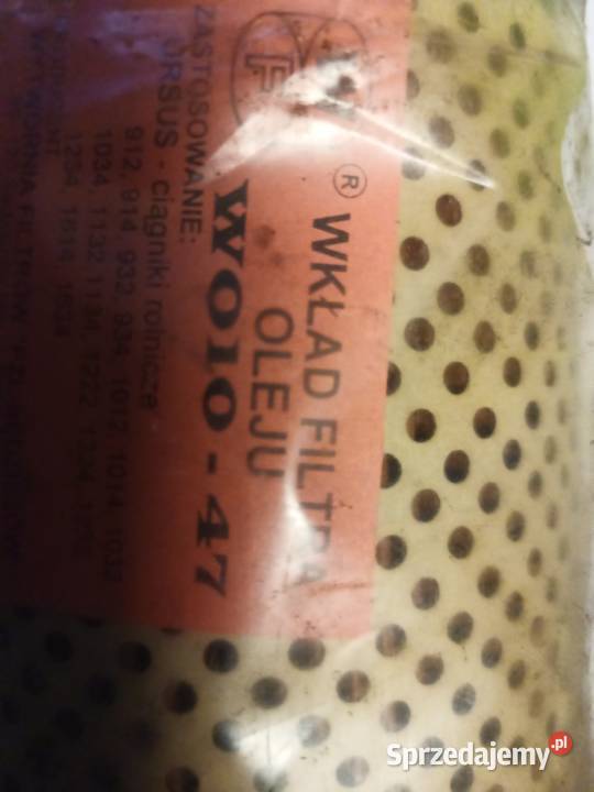 WKLAD FILTRA oleju WO 1047 Gdynia