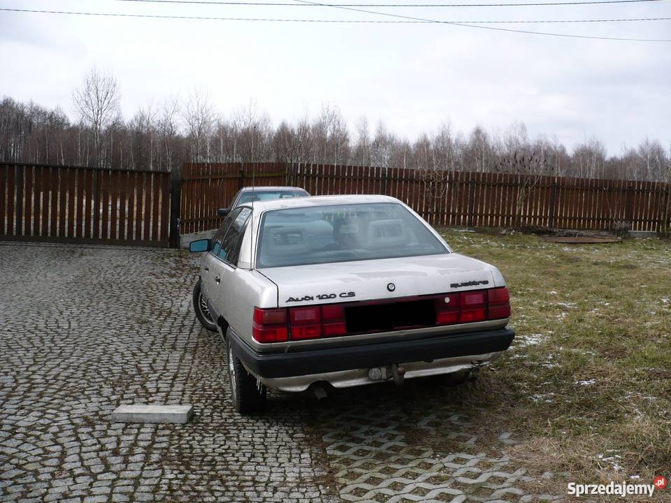 AUDI 100 CS Quattro lakier metallic śląskie Wodzisław Śląski