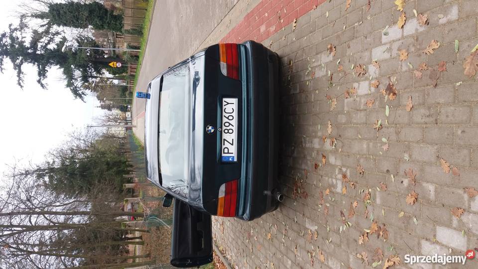 BMW E36 COUPE BENZLPG LADNE ALU CZARNA benzyna+LPG