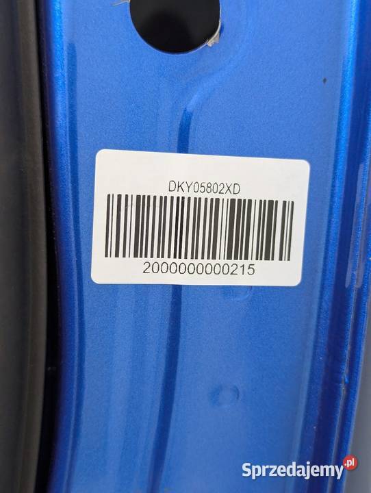 DRZWI PRZEDNIE PRAWE 44J DYNAMIC BLUE MICA MAZDA