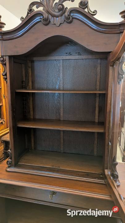 Piękny zabytkowy kredens mahoniowysklep Dąbrowa śląskie Dąbrowa Górnicza