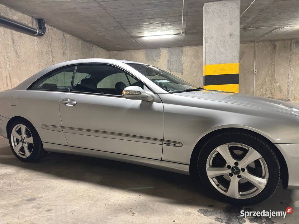 MercedesBenz CLK 270 CDI Elegance W209 2003 podgrzewane fotele Białystok