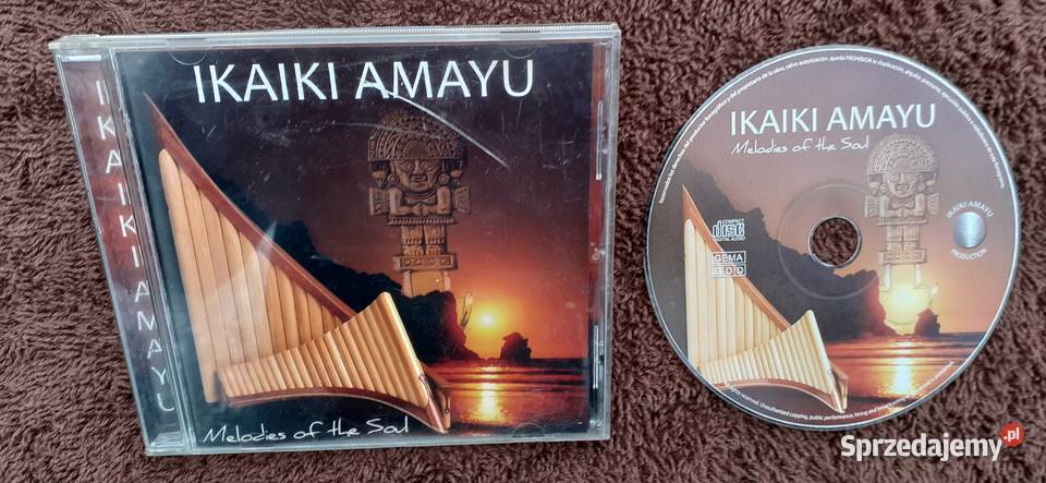 Ikaiki Amayu Melodies if the soul CD z muzyką Tuszkowo sprzedam