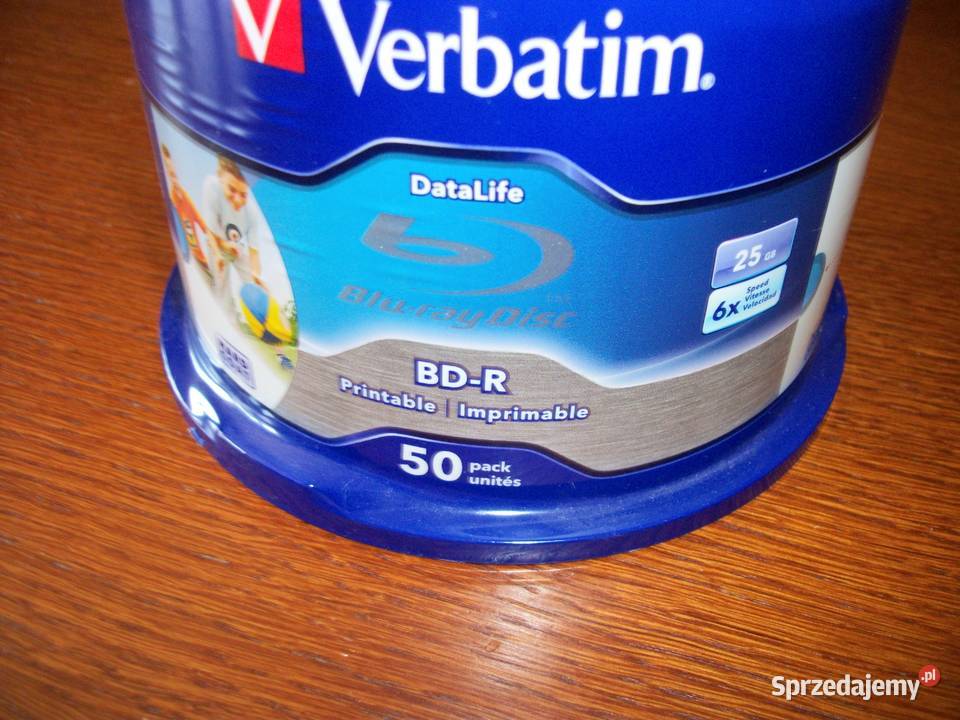Sprzedam płyty Blue Ray Verbatim PBDR 25GB 6x 50 Wrocław