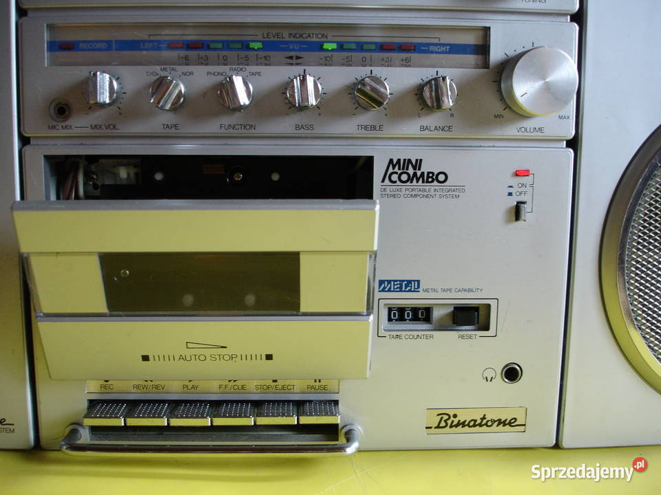 Radiomagnetofon BIATONE Mini Combo Zielona Góra