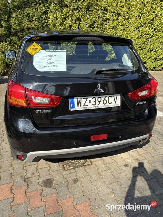 Mitsubishi ASX 2013 benzyna Samochody osobowe Pruszków sprzedam