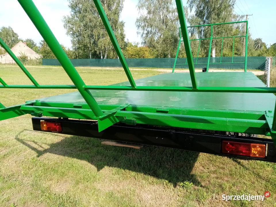 Przyczepa do bel 1 osiowana bliźniakach Biała Podlaska