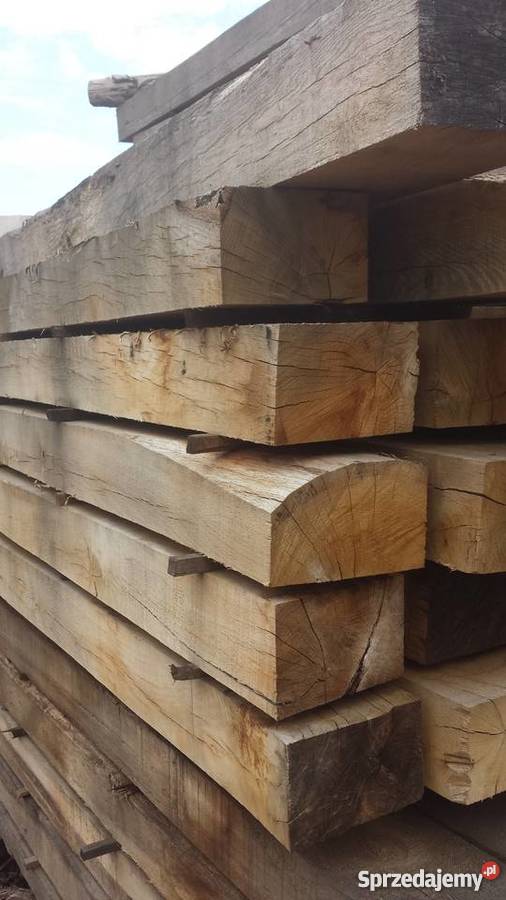 Kantówki dąb graniaki słupy podwaliny Warszawa sprzedam