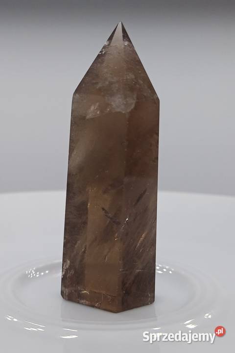 Naturalny piękny kolekcjonerski kwarc dymny Olsztyn