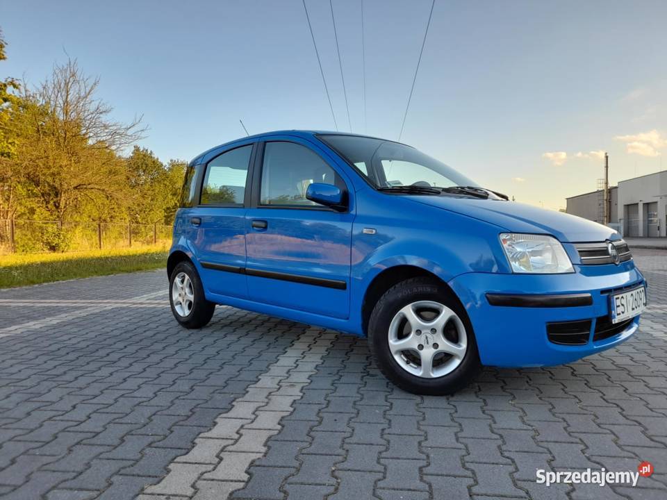 Śliczny Fiat Panda2005 r12 BzWsp112 Rok produkcji 2005 Panda Zduńska Wola