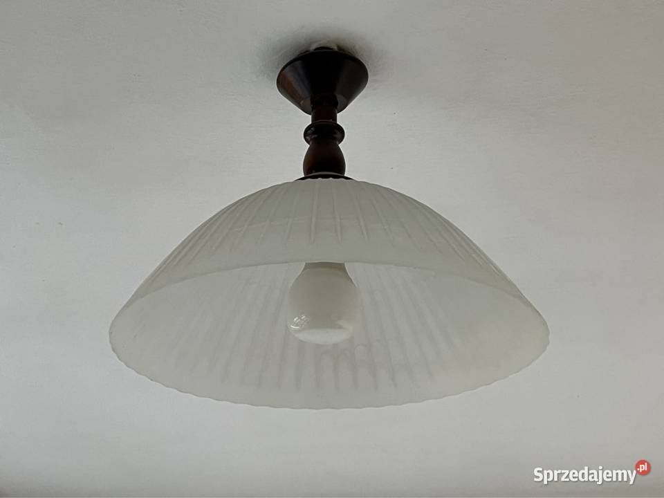 Żyrandol lampa szklana sprzedam