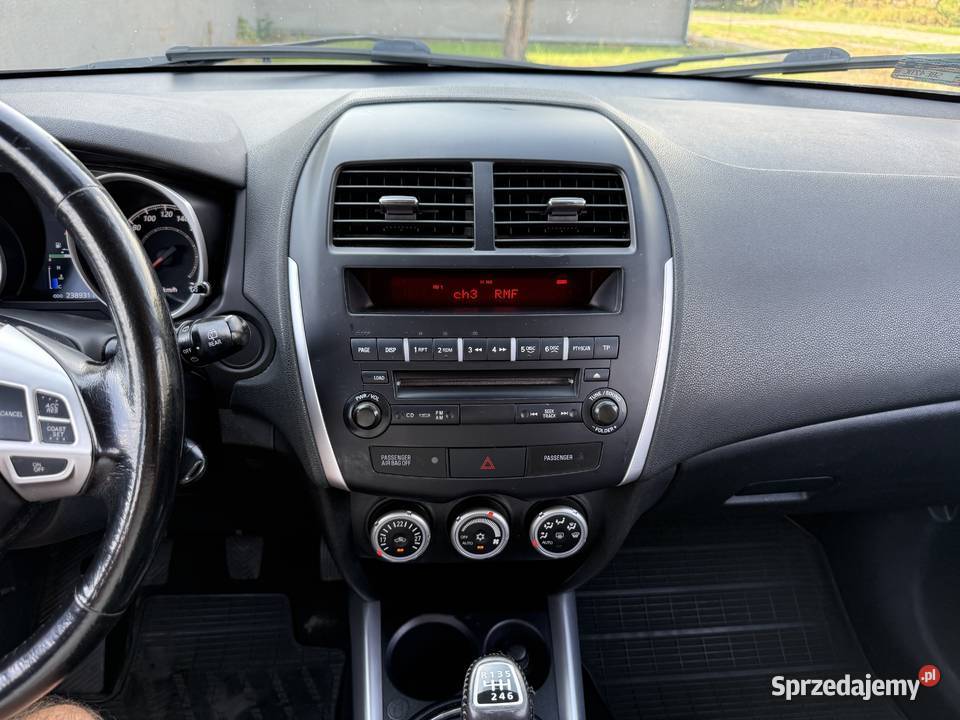 Mitsubishi ASX 18 DIESEL Klimatronik Tempomat brązowy wielkopolskie Konin