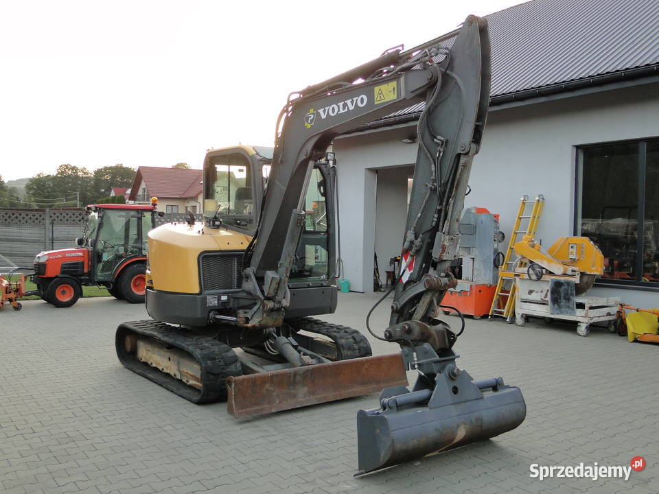 Minikoparka Koparka gąsienicowa VOLVO ECR 58 D 6 Łętownia sprzedam