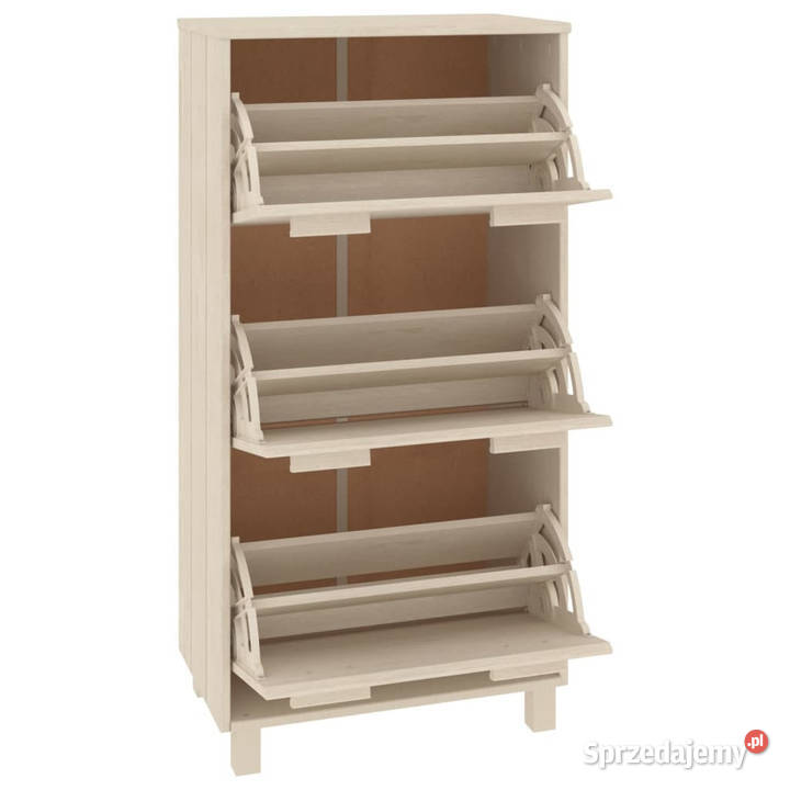 Szafka na buty HAMAR miodowy brąz 595x35x117 mazowieckie Warszawa