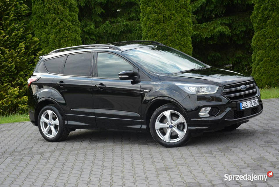 Ford Kuga STLine Blis SYNC3 Radar Navi Skóry przyciemniane szyby Ostrów Mazowiecka