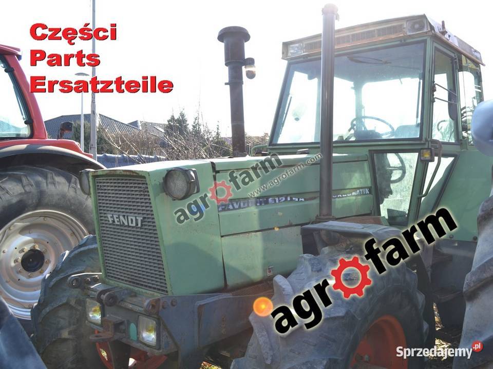 Fendt 612 silnik części skrzynia biegów zwolnica Byków sprzedam
