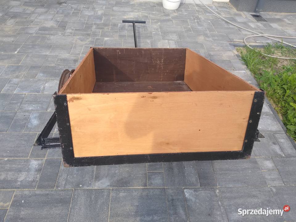 Wózek gospodarczy transportowy PRL solidny i Zalesie Górne