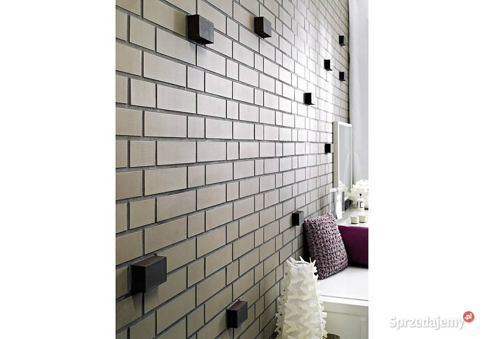 Płytka elewacyjna klinkierowa FARO szara Płytki elewacyjne Baranowo