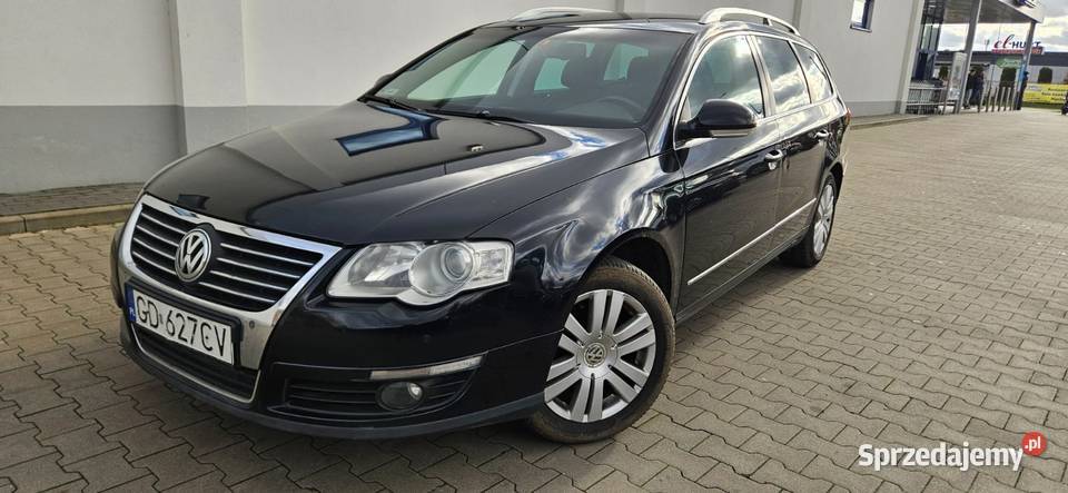 VW Passat 2008r 20 TDi 170 stan bogata wersja elektrycznie ustawiane fotele