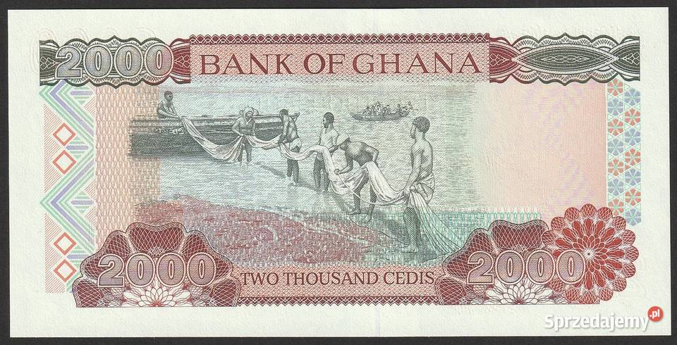 GHANA 2000 CEDIS 1998 STAN UNC