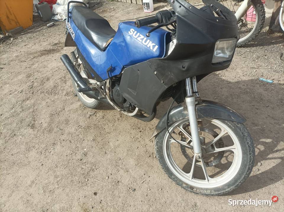 Suzuki rg 80 zarejestrowane na 50cc Am garażowany Chmiel Pierwszy