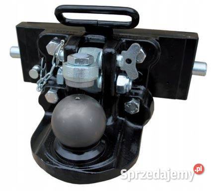 Manualny zaczep kulowy K80 140x80mm GS z płytą małopolskie sprzedam