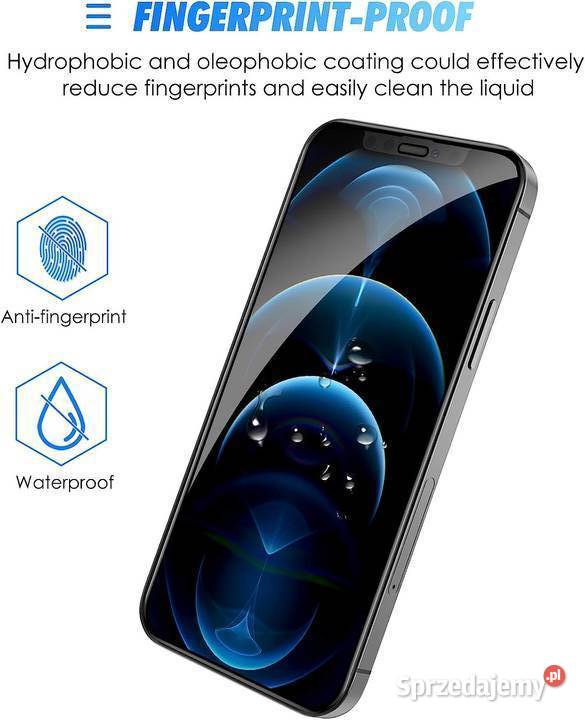 SZKŁO HARTOWANE 2 pak Sparin IPHONE 12 pro 67 Cieszyn