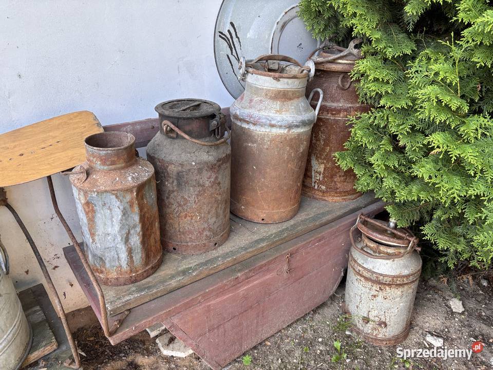 bańka mleku na mleko z czasow PRL 20i 30l Kosianka-Boruty sprzedam