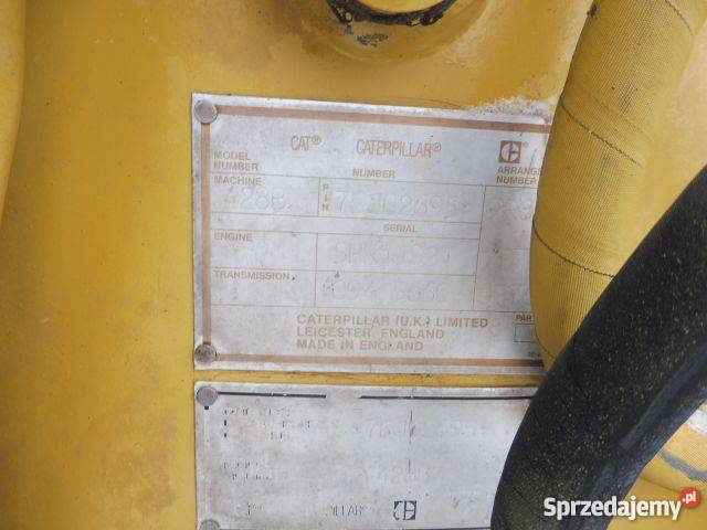 KoparkoŁadowarka CAT 428 B Koparko ładowarki Nowy Sącz