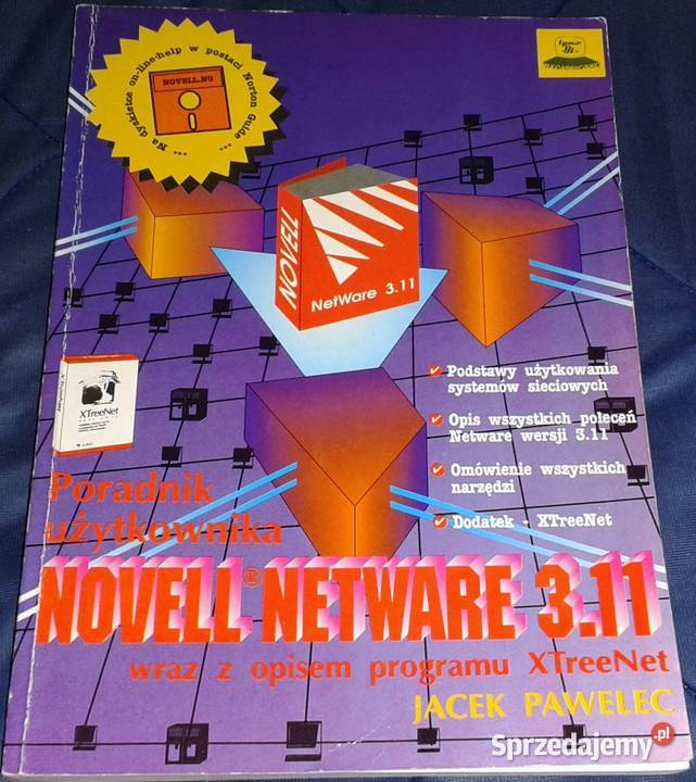 Poradnik użytkownika Novell Netware 311 Jacek Chełm sprzedam