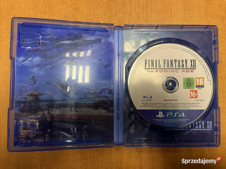 Final Fantasy XII The Zodiac Age PlayStation 4 4 Elbląg sprzedam